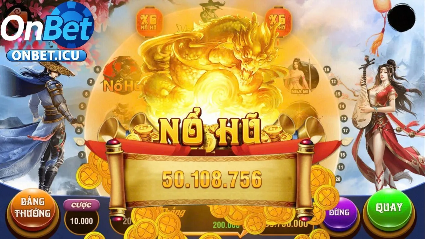 Nổ Hũ ONBET – Trải Nghiệm Quay Hũ Đỉnh Cao, Đổi Thưởng Cực Khủng 2 Nổ Hũ ONBET – Săn Jackpot Khủng, Trải Nghiệm Giải Trí Đỉnh Cao